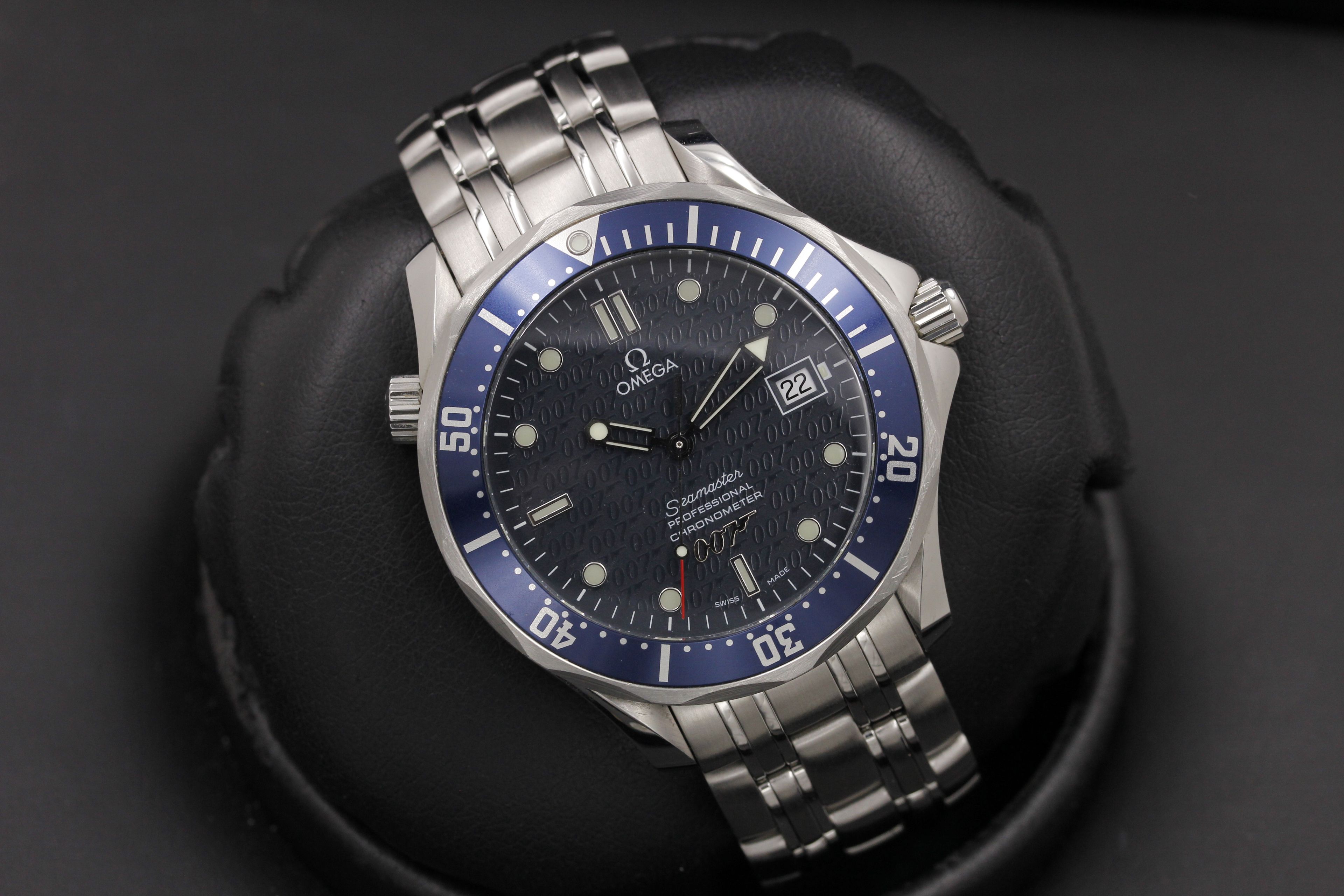Omega Seamaster 007 40th Anniversary 2537.80 Stainless Steel - OCWatchGuy