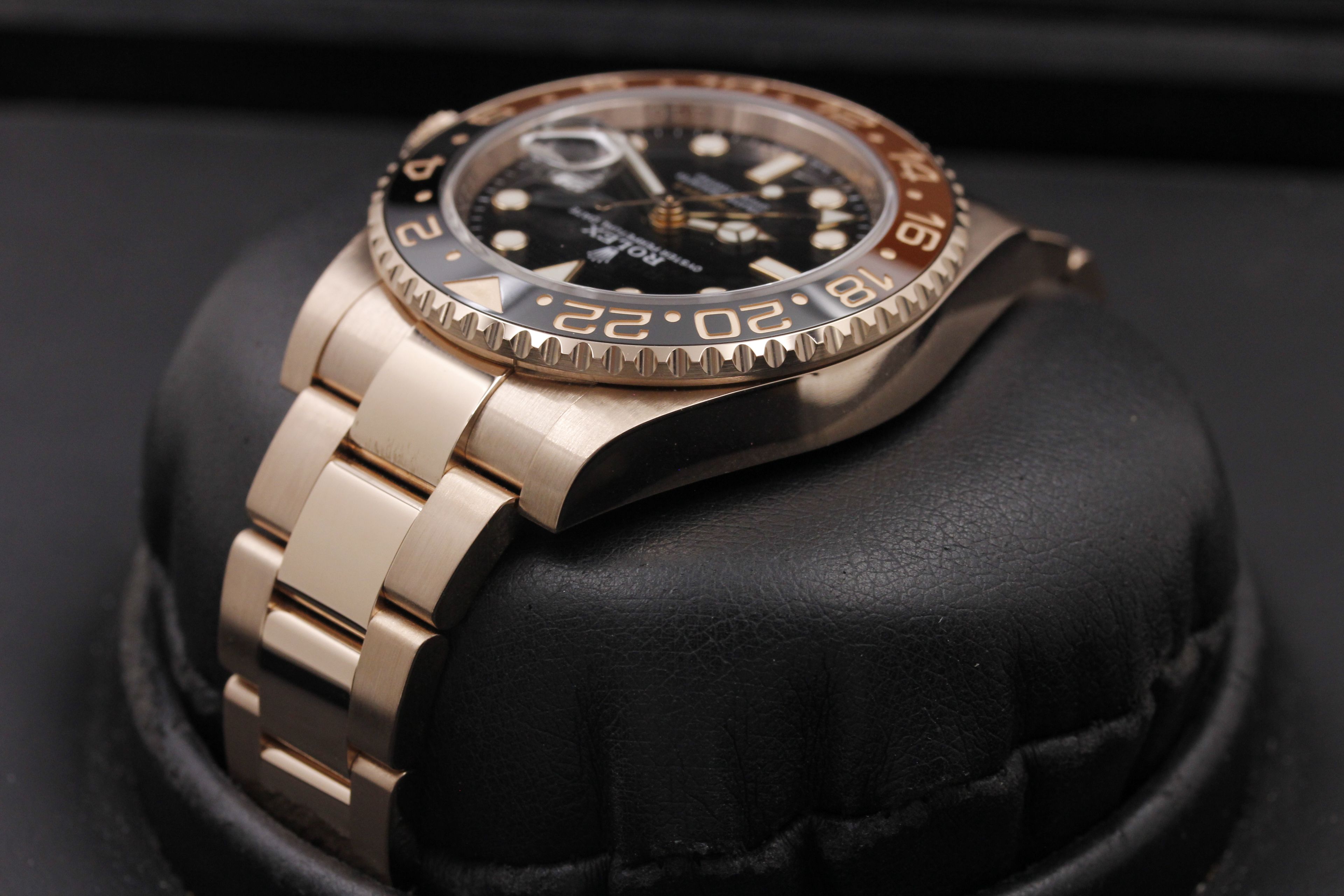 Rolex Gmt Master Ii "Root Beer" 126715 Rose Gold - OCWatchGuy