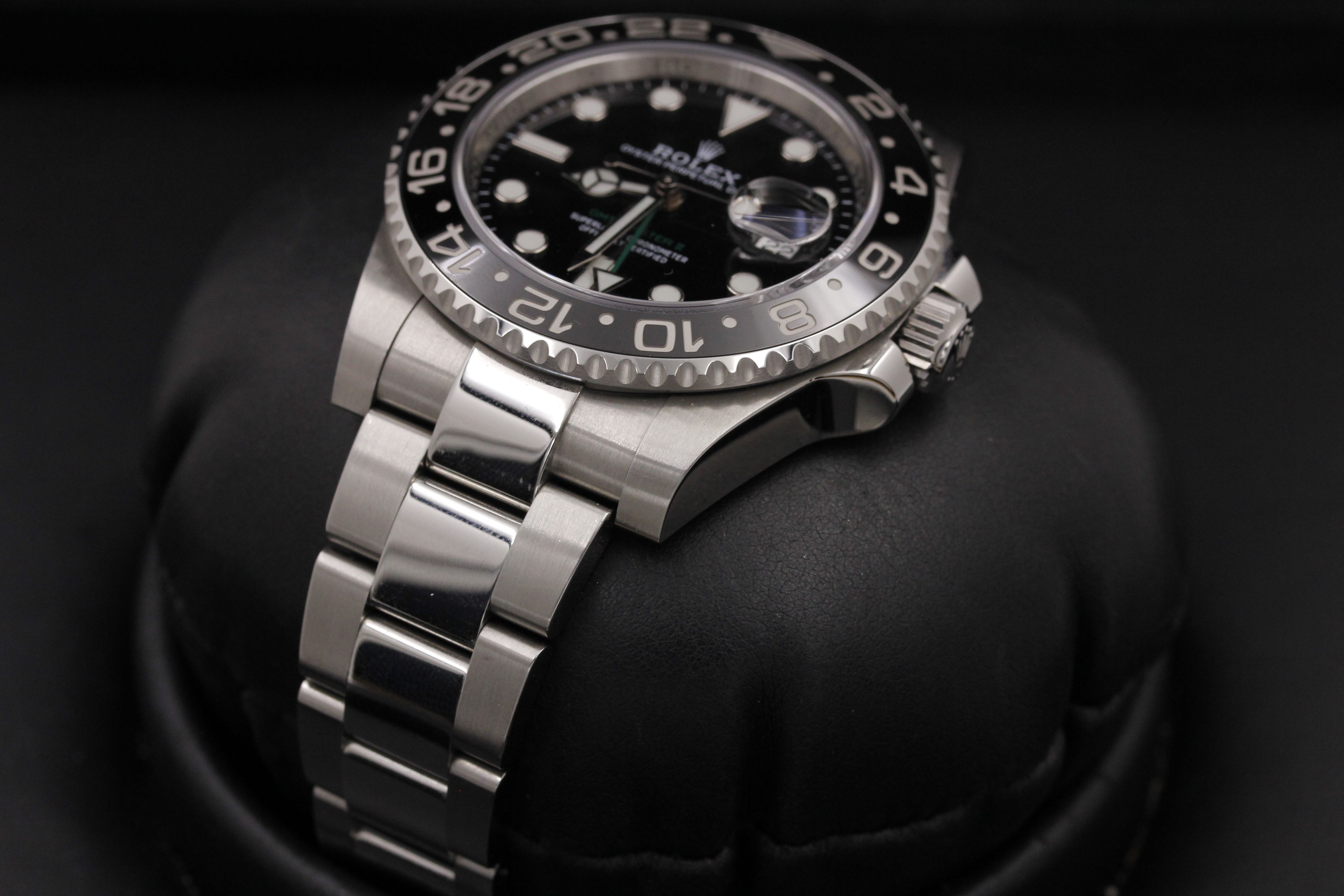Rolex Gmt Master Il 116710ln Stainless Steel / Black Cerachrome Bezel
