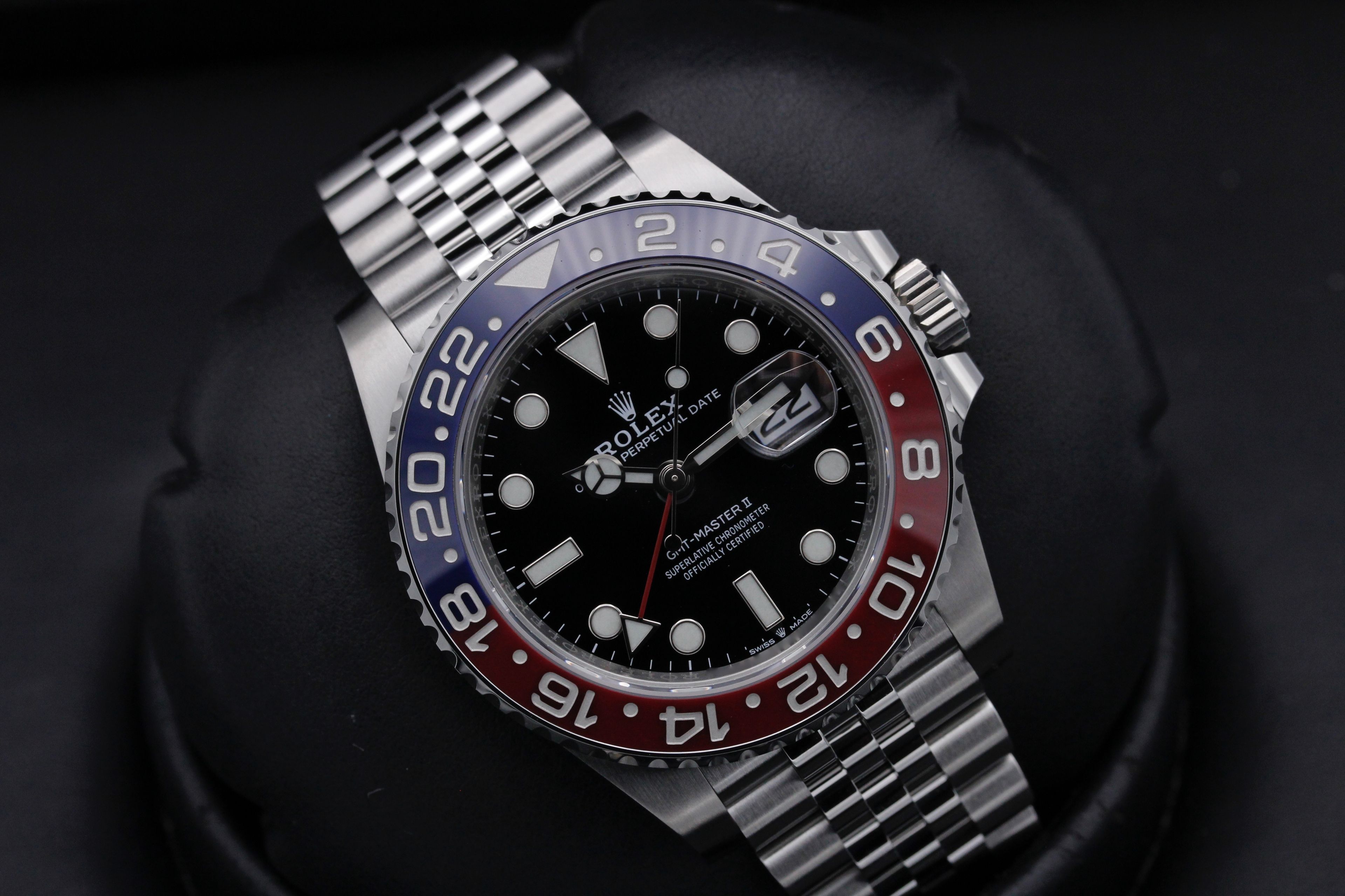 Rolex Gmt Master Ii 126710blro Stainless Steel / Red & Blue Cerachrome