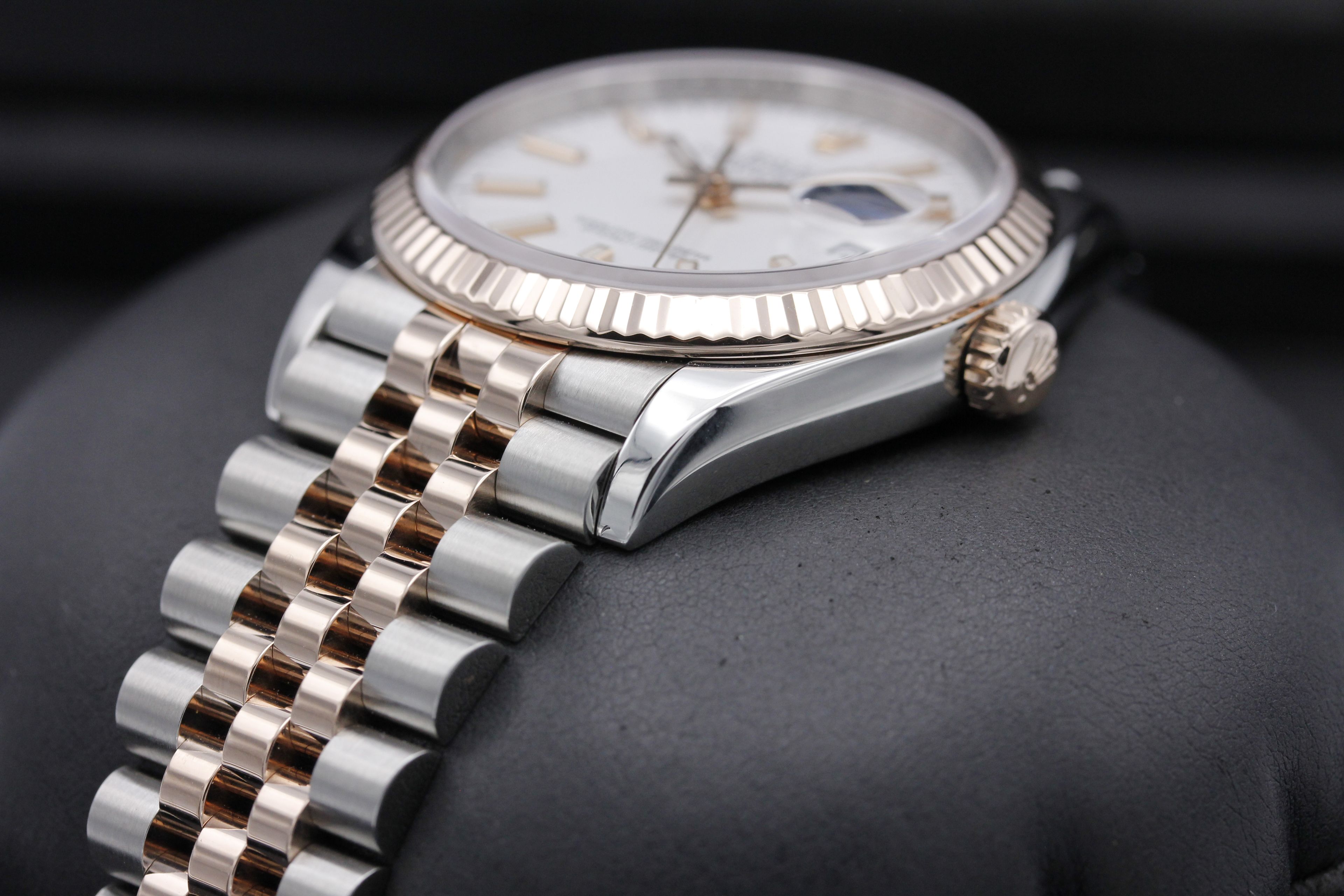Rolex Datejust 36 126231 Stainless Steel / Rose Gold - OCWatchGuy
