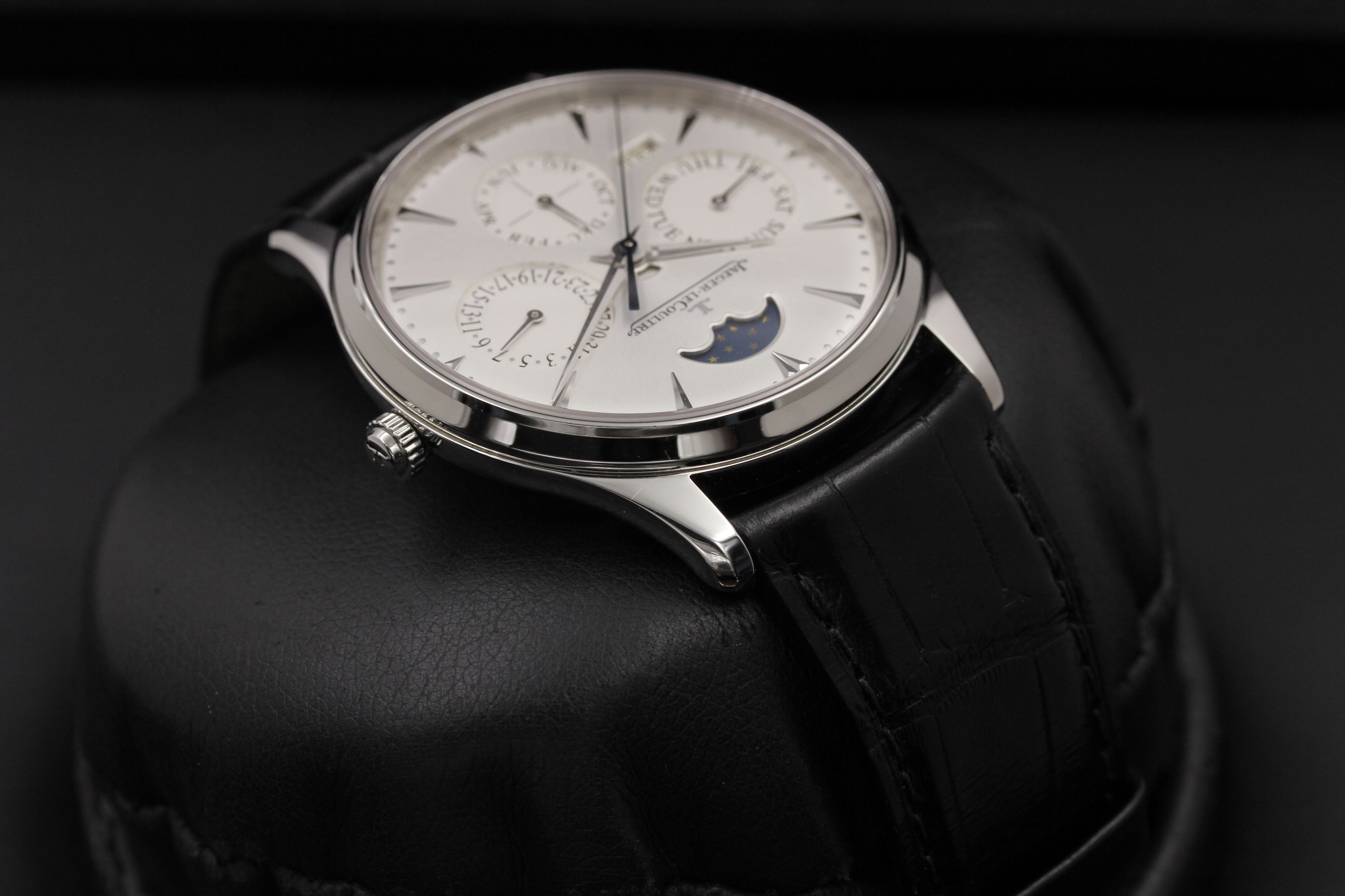 Jaeger Lecoultre Master Ultra Thin Perpetual Q130842j Stainless Steel 