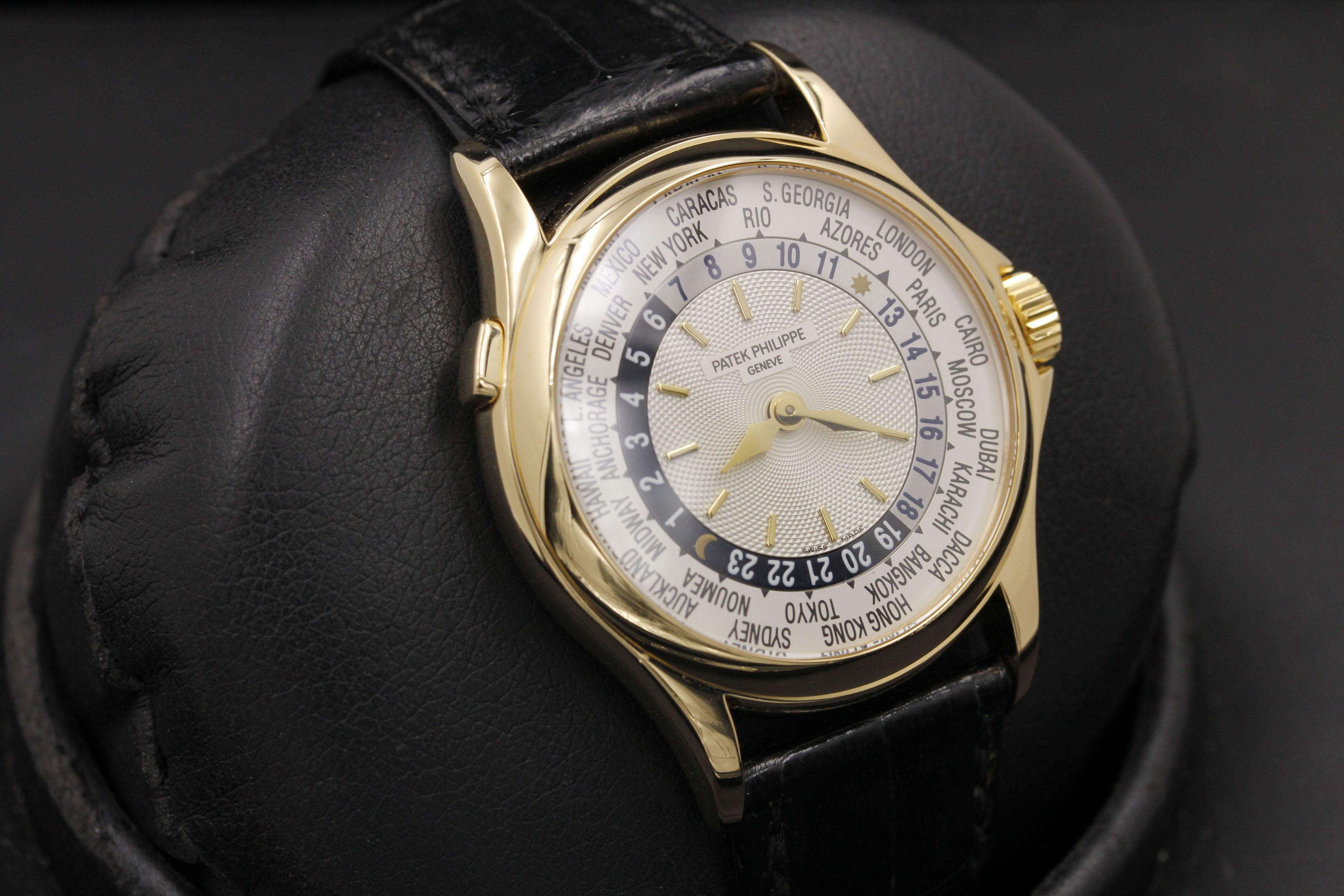 Patek Philippe World Time 5110j Yellow Gold OCWatchGuy