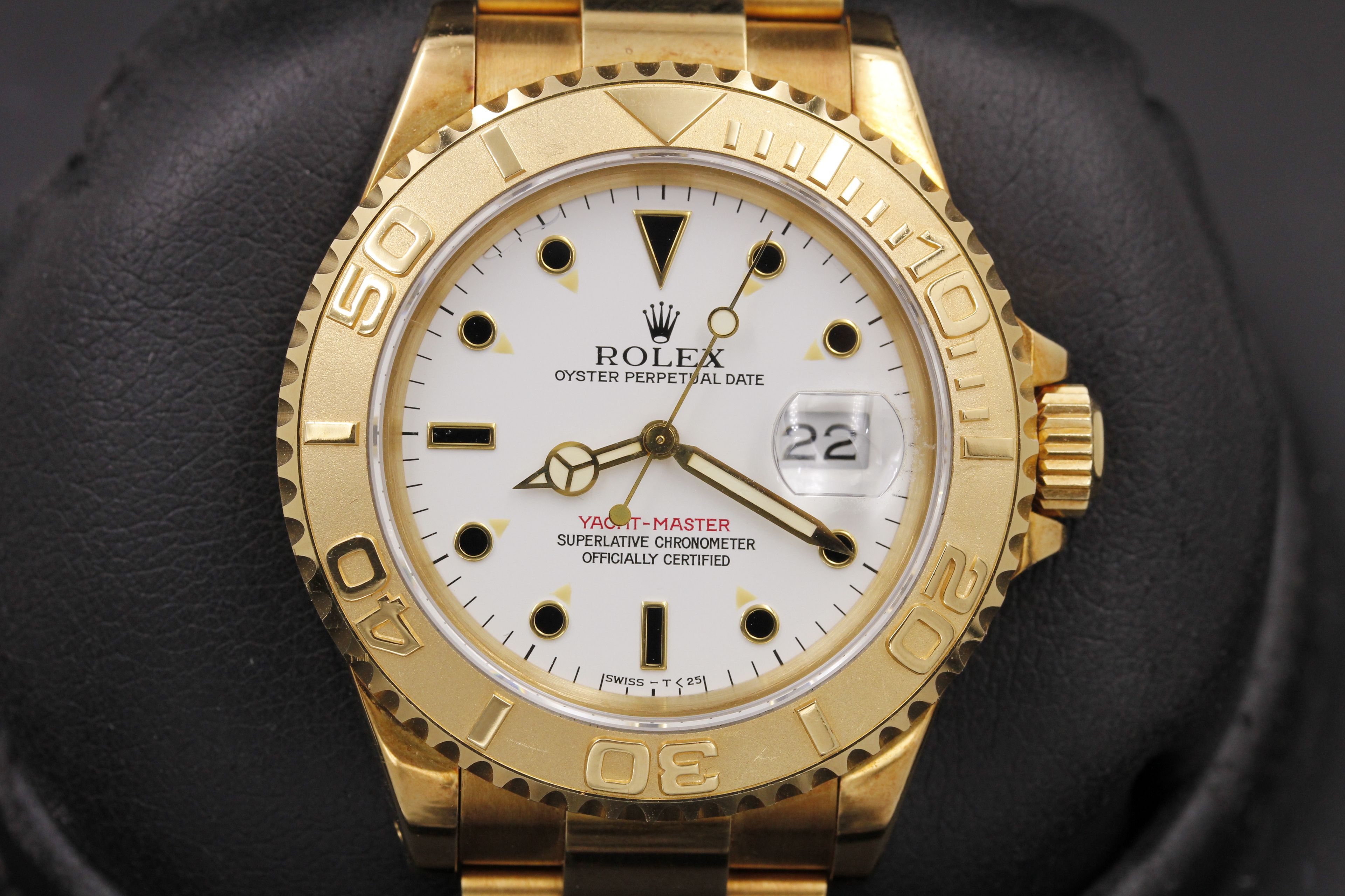 Rolex Yacht Master 16628 Yellow Gold - OCWatchGuy